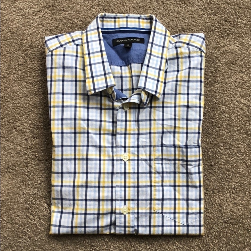Men’s Banana Republic SS button up